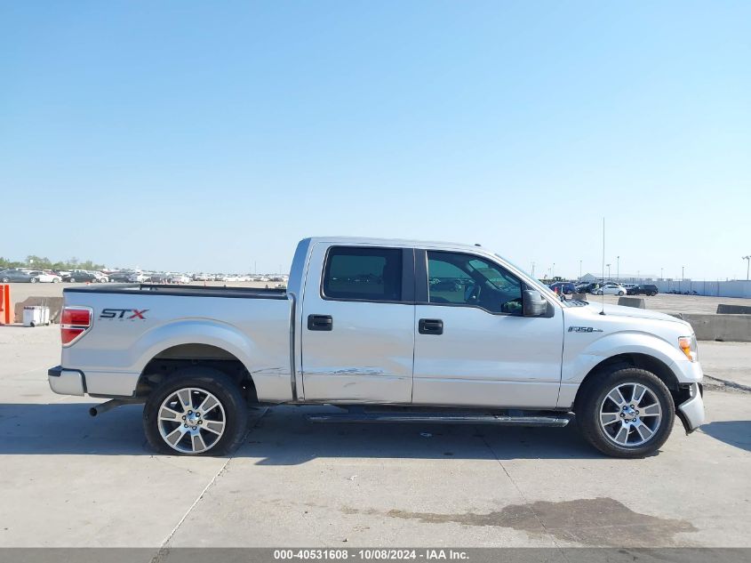 1FTFW1CF4EKD44375 2014 Ford F-150 Stx