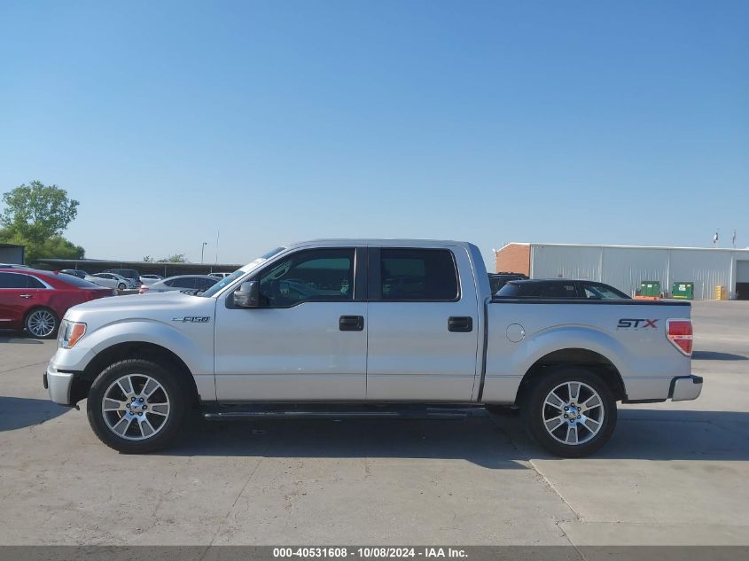 1FTFW1CF4EKD44375 2014 Ford F-150 Stx