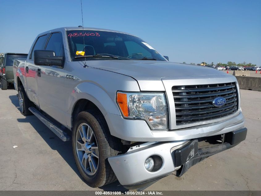 1FTFW1CF4EKD44375 2014 Ford F-150 Stx