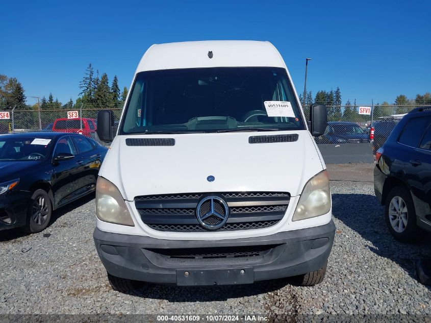 2013 Mercedes-Benz Sprinter 2500 Normal Roof VIN: WD3PE7CC3D5747707 Lot: 40531609