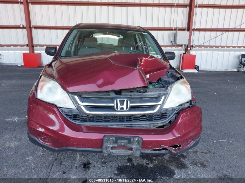 2010 Honda Cr-V Lx VIN: 5J6RE4H36AL043587 Lot: 40531615