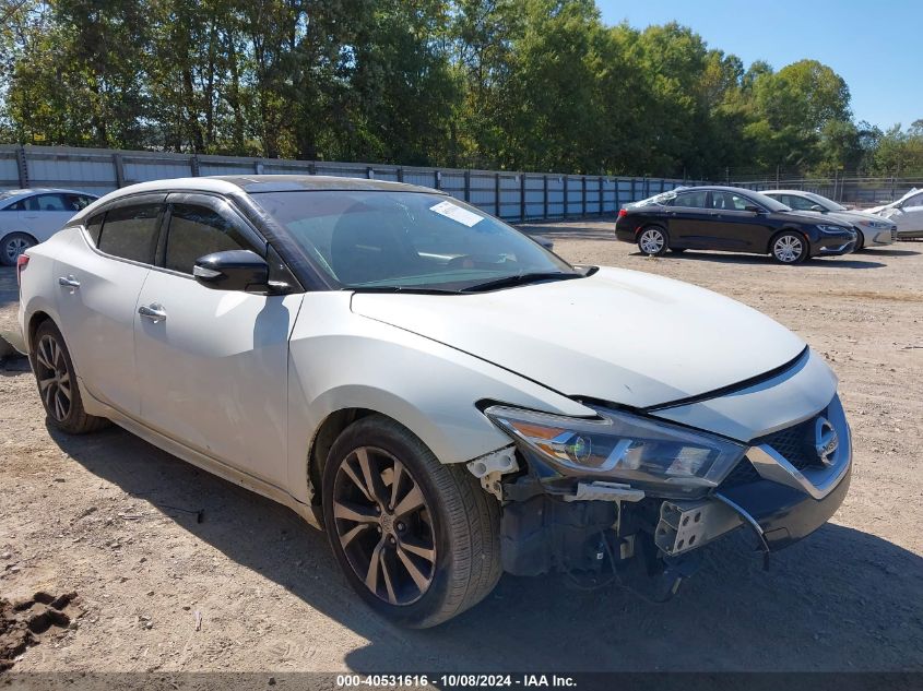 VIN 1N4AA6AP9GC424520 2016 Nissan Maxima, 3.5 SL no.1