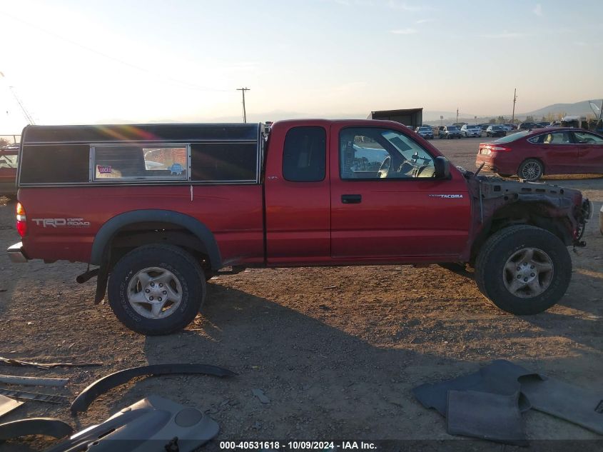 2003 Toyota Tacoma Xtracab VIN: 5TEWN72N83Z186100 Lot: 40531618