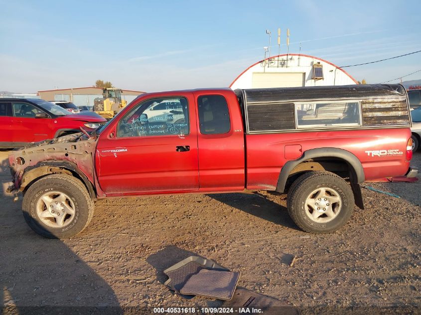 2003 Toyota Tacoma Xtracab VIN: 5TEWN72N83Z186100 Lot: 40531618