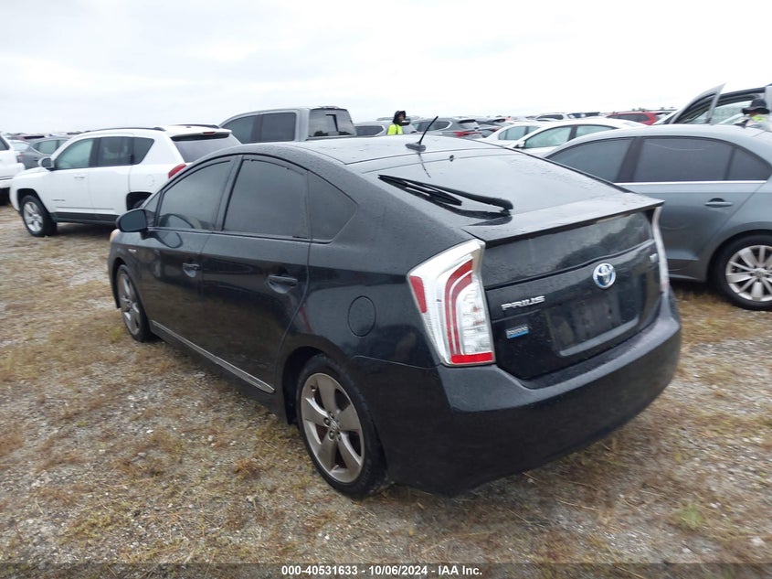 2013 TOYOTA PRIUS THREE SE - JTDKN3DU9D1662104