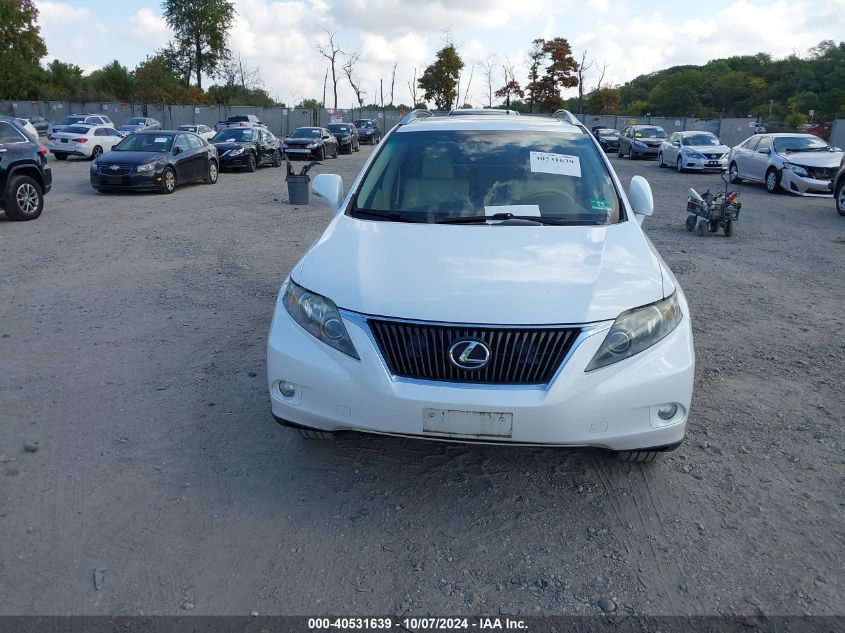 2T2BK1BA0CC143907 2012 Lexus Rx 350