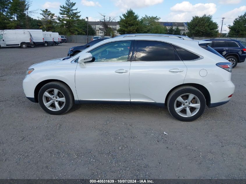 2T2BK1BA0CC143907 2012 Lexus Rx 350