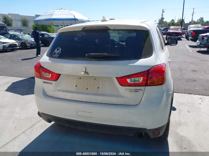 2017 Mitsubishi Outlander Sport 2.0 Es VIN: JA4AP3AU8HZ008688 Lot: 40531685