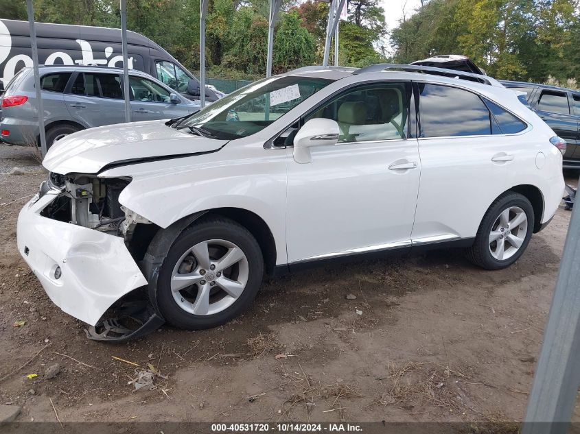 2012 Lexus Rx 350 VIN: 2T2BK1BA9CC149642 Lot: 40531720