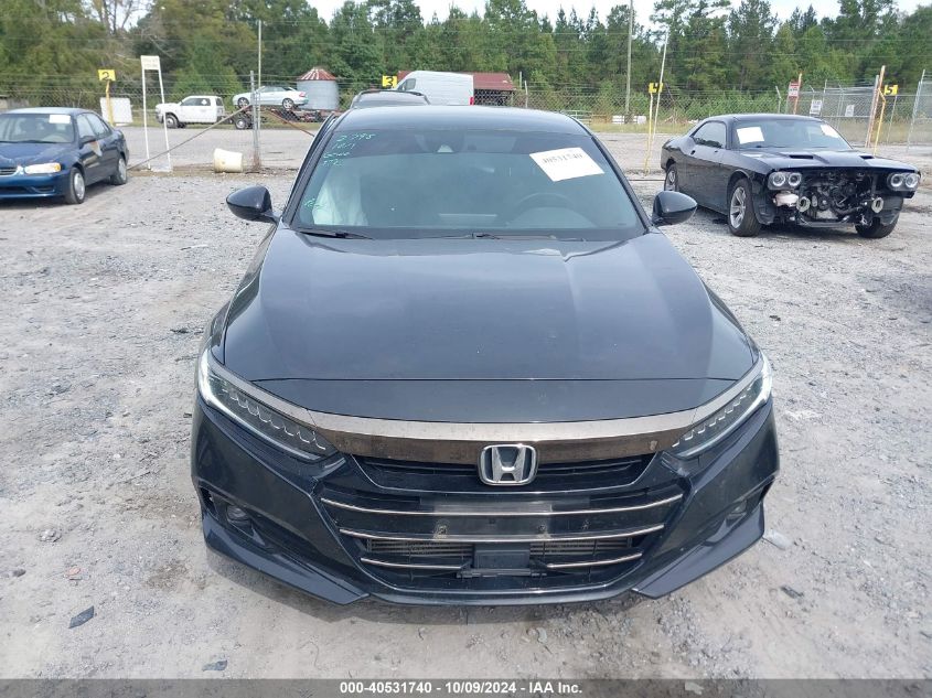 2021 Honda Accord Sport VIN: 1HGCV1F33MA083303 Lot: 40531740