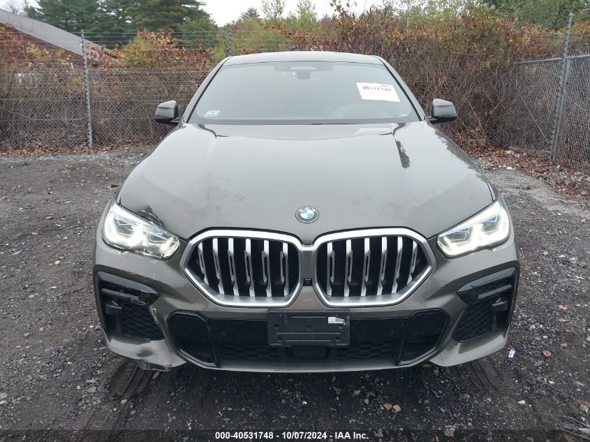 5UXCY6C04N9M11181 2022 BMW X6 xDrive40I