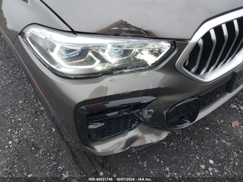 5UXCY6C04N9M11181 2022 BMW X6 xDrive40I