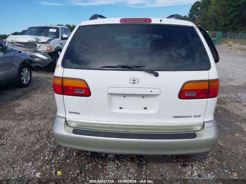 1998 Toyota Sienna Xle VIN: 4T3ZF13C8WU068696 Lot: 40531756