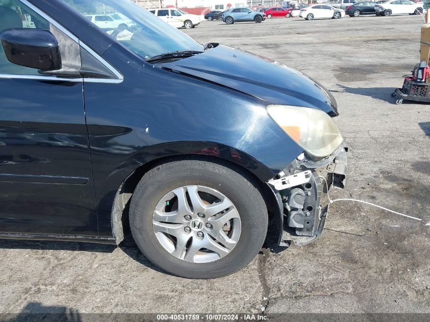 2006 Honda Odyssey Ex-L VIN: 5FNRL38626B084471 Lot: 40531759