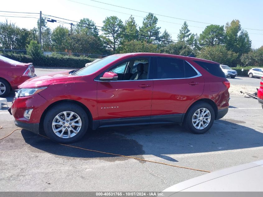 2018 Chevrolet Equinox Lt VIN: 2GNAXJEV4J6271914 Lot: 40531765