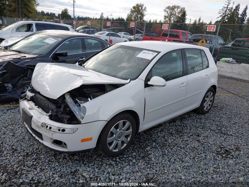 2008 Volkswagen Rabbit S VIN: WVWDB71K58W342086 Lot: 40531771