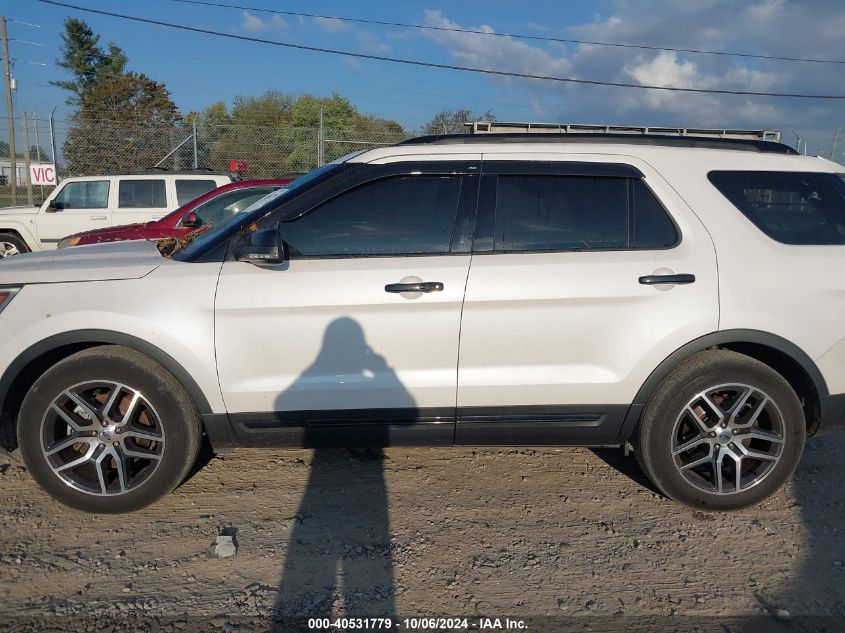 2017 Ford Explorer Sport VIN: 1FM5K8GT3HGE17965 Lot: 40531779