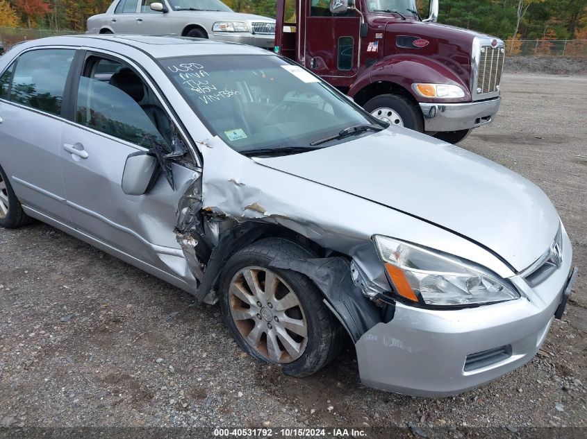 2006 Honda Accord 3.0 Ex VIN: 1HGCM66526A031326 Lot: 40531792