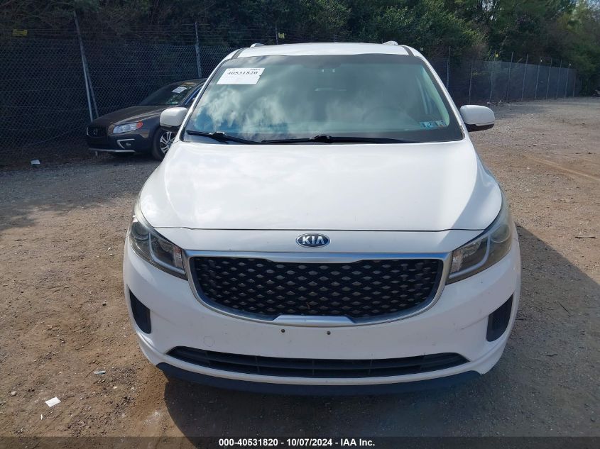 KNDMB5C16F6045804 2015 Kia Sedona Lx