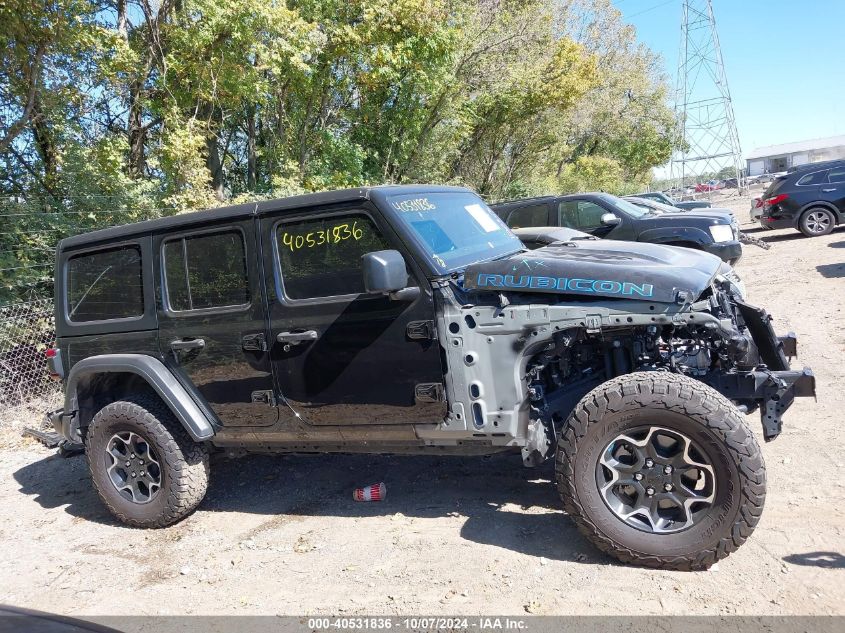 2023 Jeep Wrangler 4Xe Rubicon 4X4 VIN: 1C4JJXR6XPW536883 Lot: 40531836