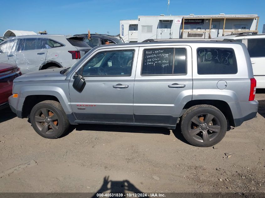 VIN 1C4NJRBB7HD160015 2017 JEEP PATRIOT no.14