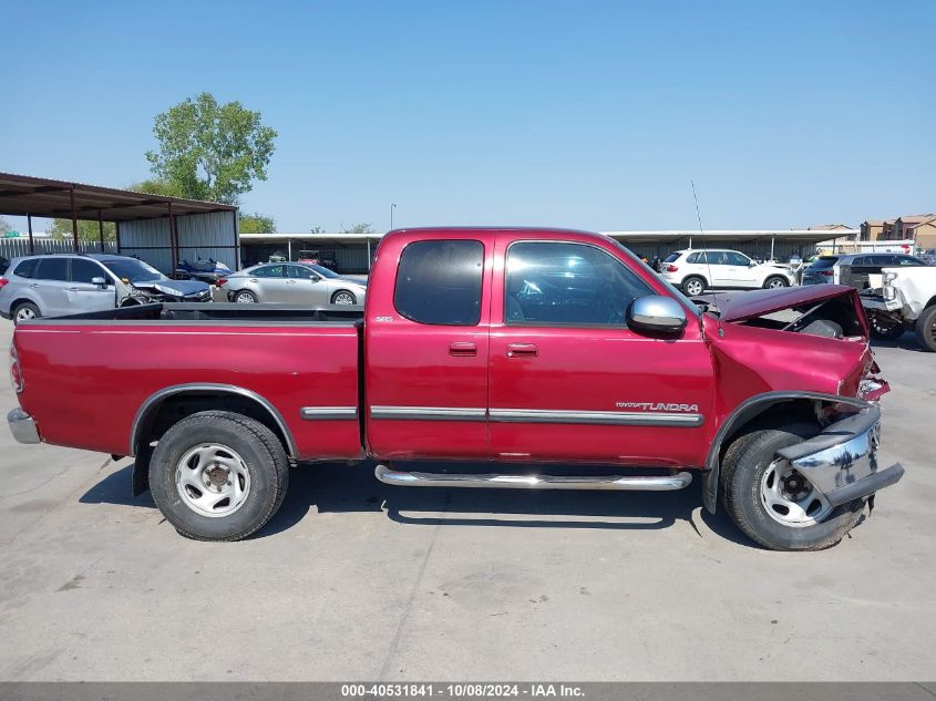 2002 Toyota Tundra Sr5 VIN: 5TBRN34142S222434 Lot: 40531841