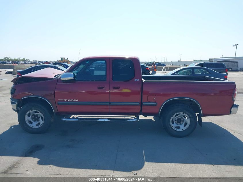 2002 Toyota Tundra Sr5 VIN: 5TBRN34142S222434 Lot: 40531841