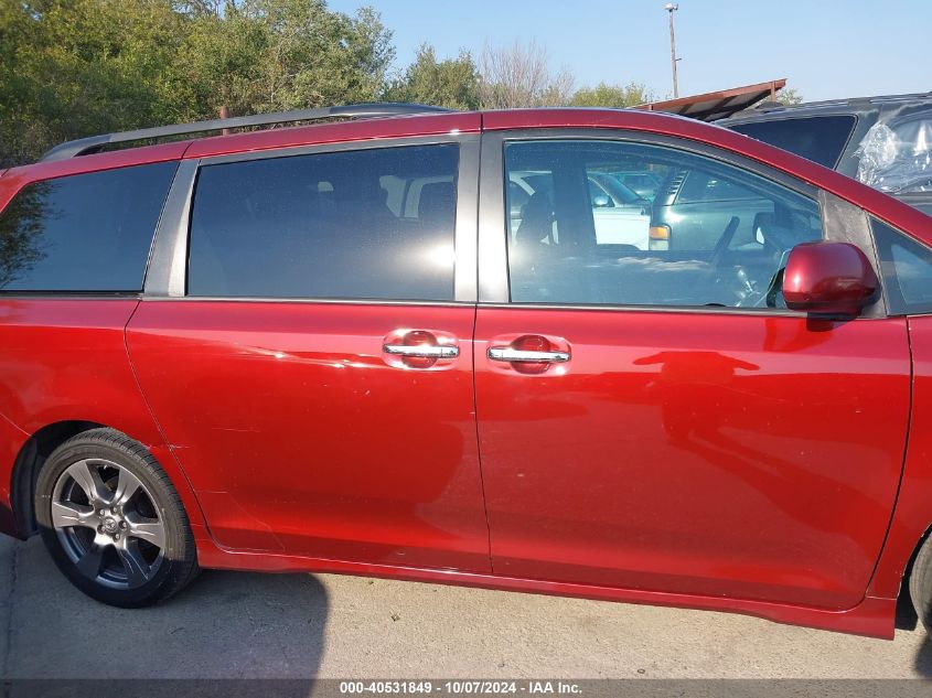 2017 Toyota Sienna Se 8 Passenger VIN: 5TDXZ3DC2HS852854 Lot: 40531849