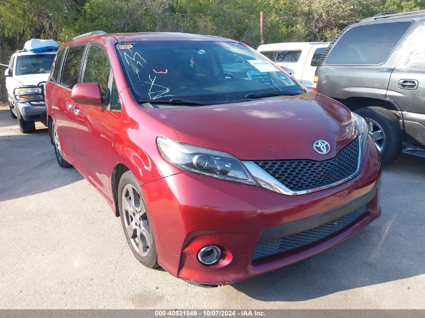 5TDXZ3DC2HS852854 2017 TOYOTA SIENNA - Image 1