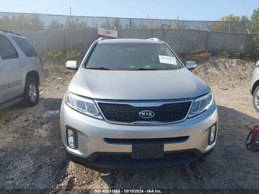 5XYKTDA7XEG469374 2014 Kia Sorento Lx V6