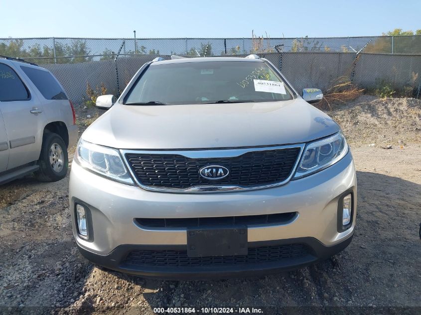 5XYKTDA7XEG469374 2014 Kia Sorento Lx V6