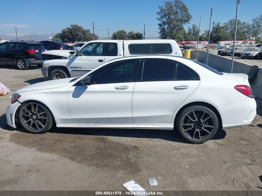 2019 Mercedes-Benz C 300 VIN: 55SWF8DB5KU297417 Lot: 40531878