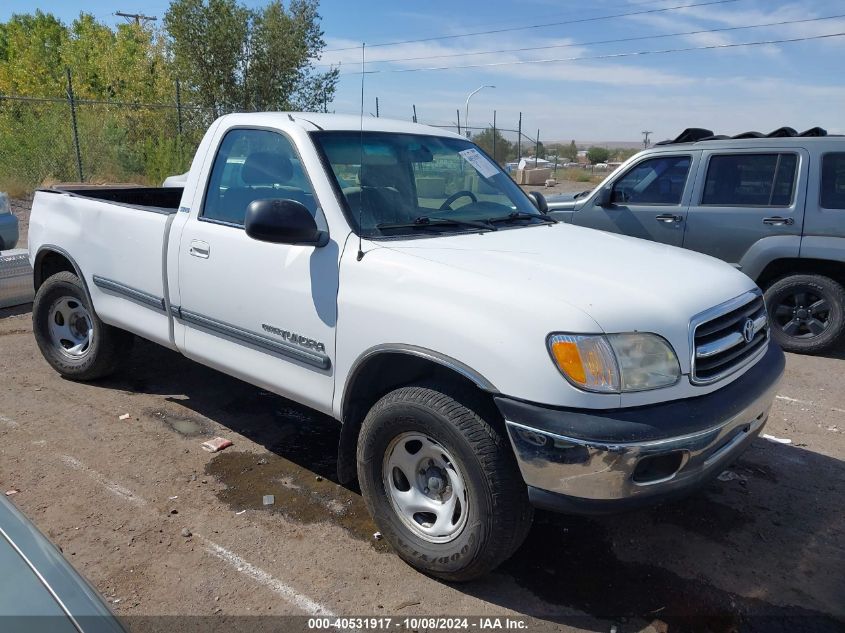 2000 Toyota Tundra Sr5 VIN: 5TBKT4419YS111948 Lot: 40531917