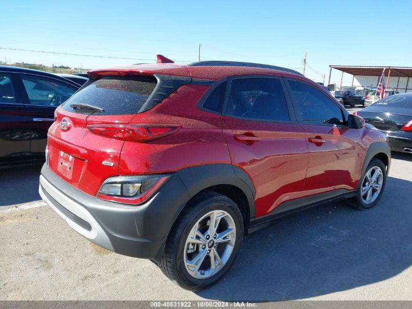 2022 Hyundai Kona Sel VIN: KM8K3CAB1NU859207 Lot: 40531922