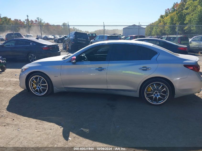 2018 Infiniti Q50 3.0T Luxe VIN: JN1EV7AR4JM431905 Lot: 40531944