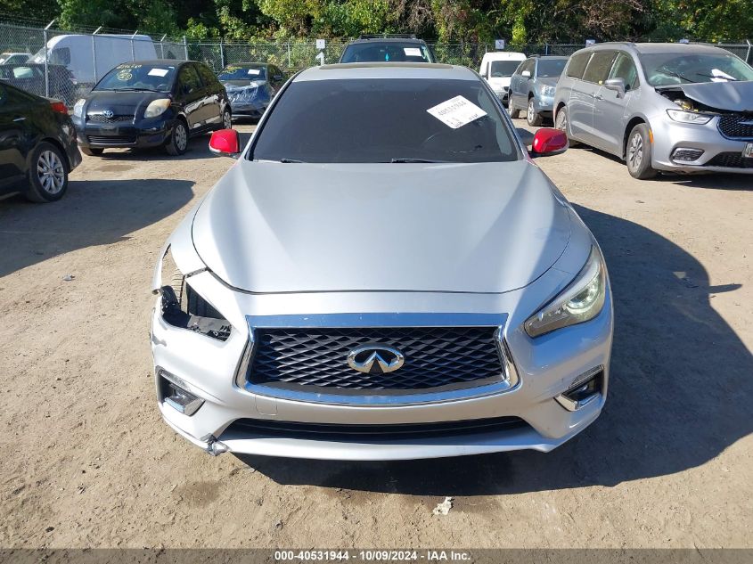 2018 Infiniti Q50 3.0T Luxe VIN: JN1EV7AR4JM431905 Lot: 40531944