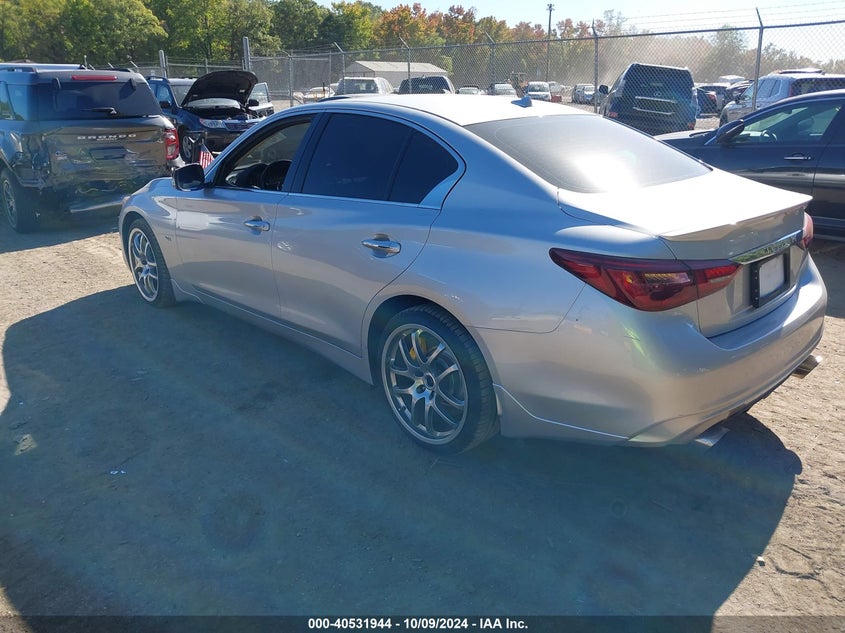 2018 INFINITI Q50 3.0T LUXE - JN1EV7AR4JM431905