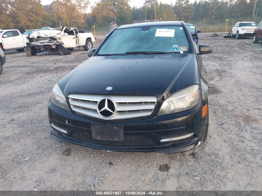 2011 Mercedes-Benz C 300 4Matic VIN: WDDGF8BBXBR159610 Lot: 40531957