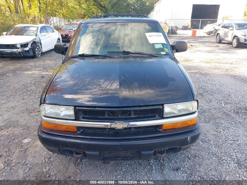 2003 Chevrolet Blazer Ls VIN: 1GNDT13X53K112798 Lot: 40531966