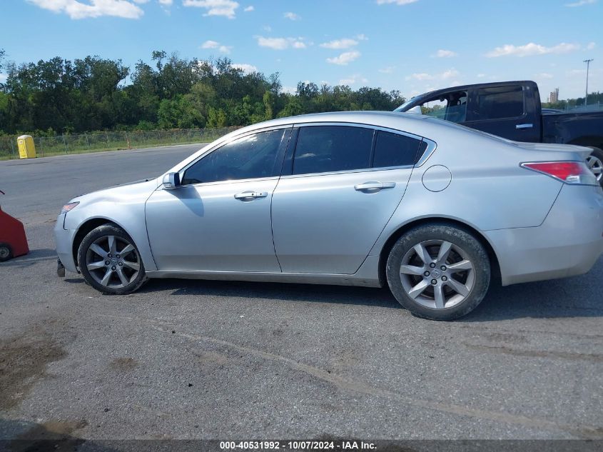 19UUA8F56CA035206 2012 Acura Tl 3.5