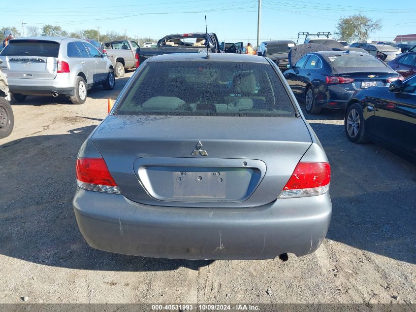 2005 Mitsubishi Lancer Es VIN: JA3AJ26E75U024908 Lot: 40531993