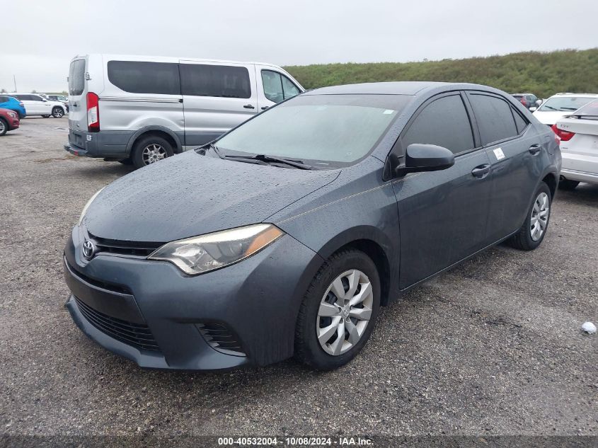 2T1BURHE3FC461449 2015 TOYOTA COROLLA - Image 2