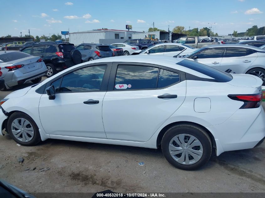 2024 Nissan Versa S VIN: 3N1CN8DV8RL840680 Lot: 40532018