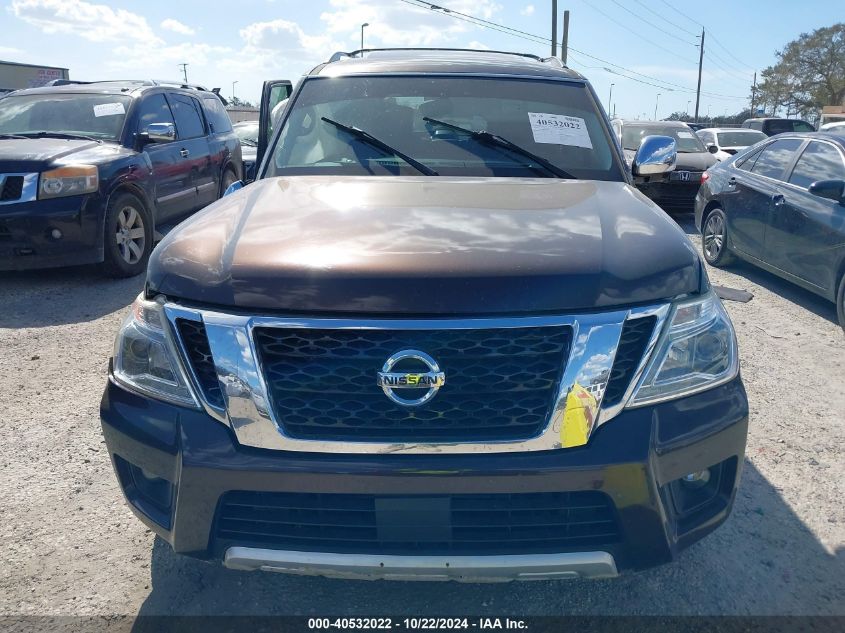 2018 Nissan Armada Platinum VIN: JN8AY2NE7J9732169 Lot: 40532022