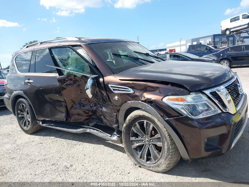 2018 Nissan Armada Platinum VIN: JN8AY2NE7J9732169 Lot: 40532022