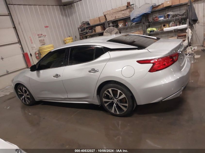 1N4AA6AP6JC375090 2018 Nissan Maxima 3.5 Sv