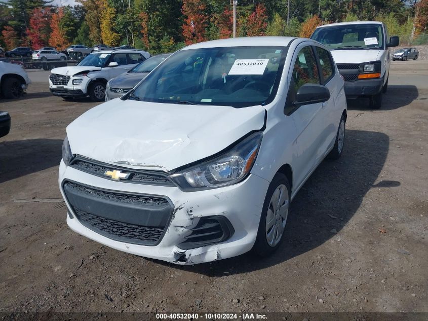 2018 Chevrolet Spark Ls Cvt VIN: KL8CB6SA2JC421081 Lot: 40532040