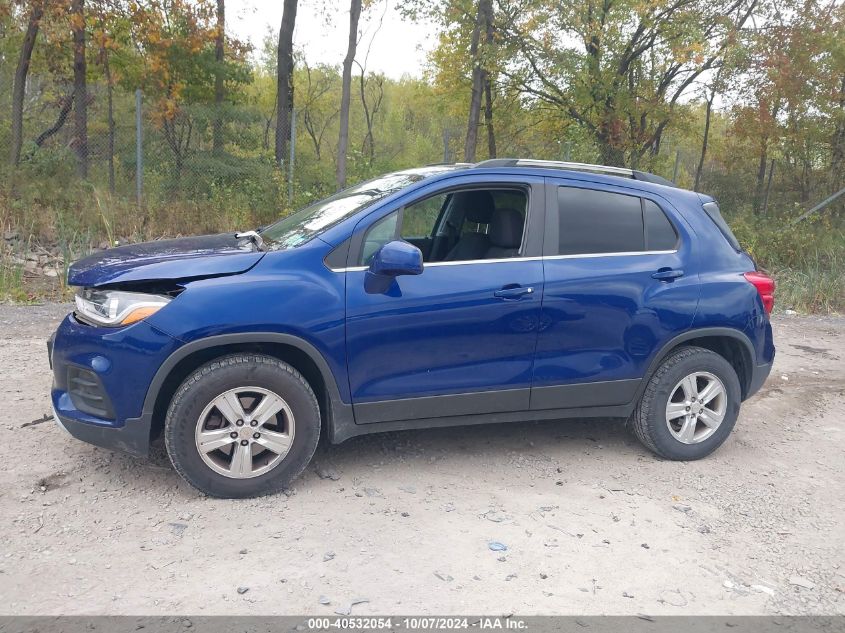 2017 Chevrolet Trax Lt VIN: 3GNCJPSB8HL184496 Lot: 40532054