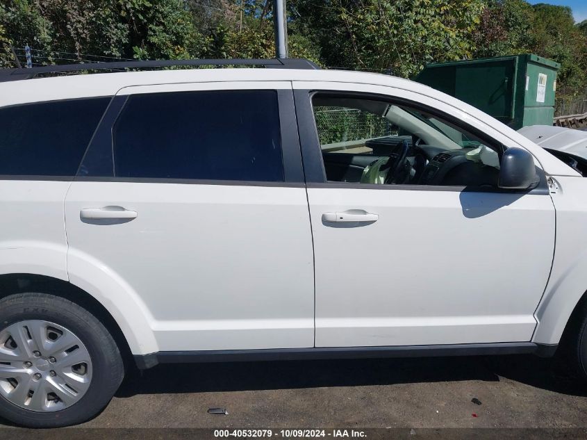 2018 Dodge Journey Se VIN: 3C4PDCAB2JT474654 Lot: 40532079