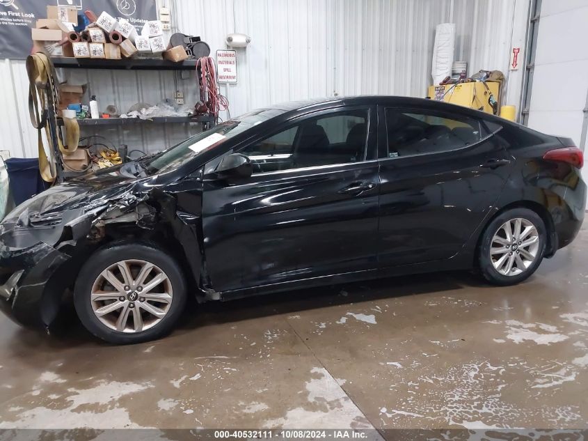 KMHDH4AE0FU235720 2015 Hyundai Elantra Se